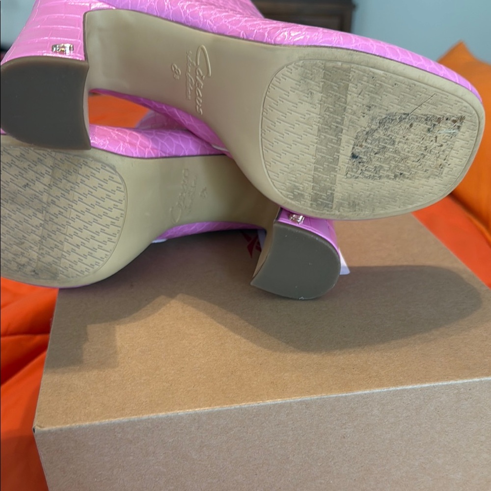 Circus by Sam Edelman Pink Heeled Boots - Picture 15 of 16